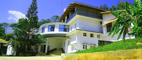 Fassade der Unterkunft