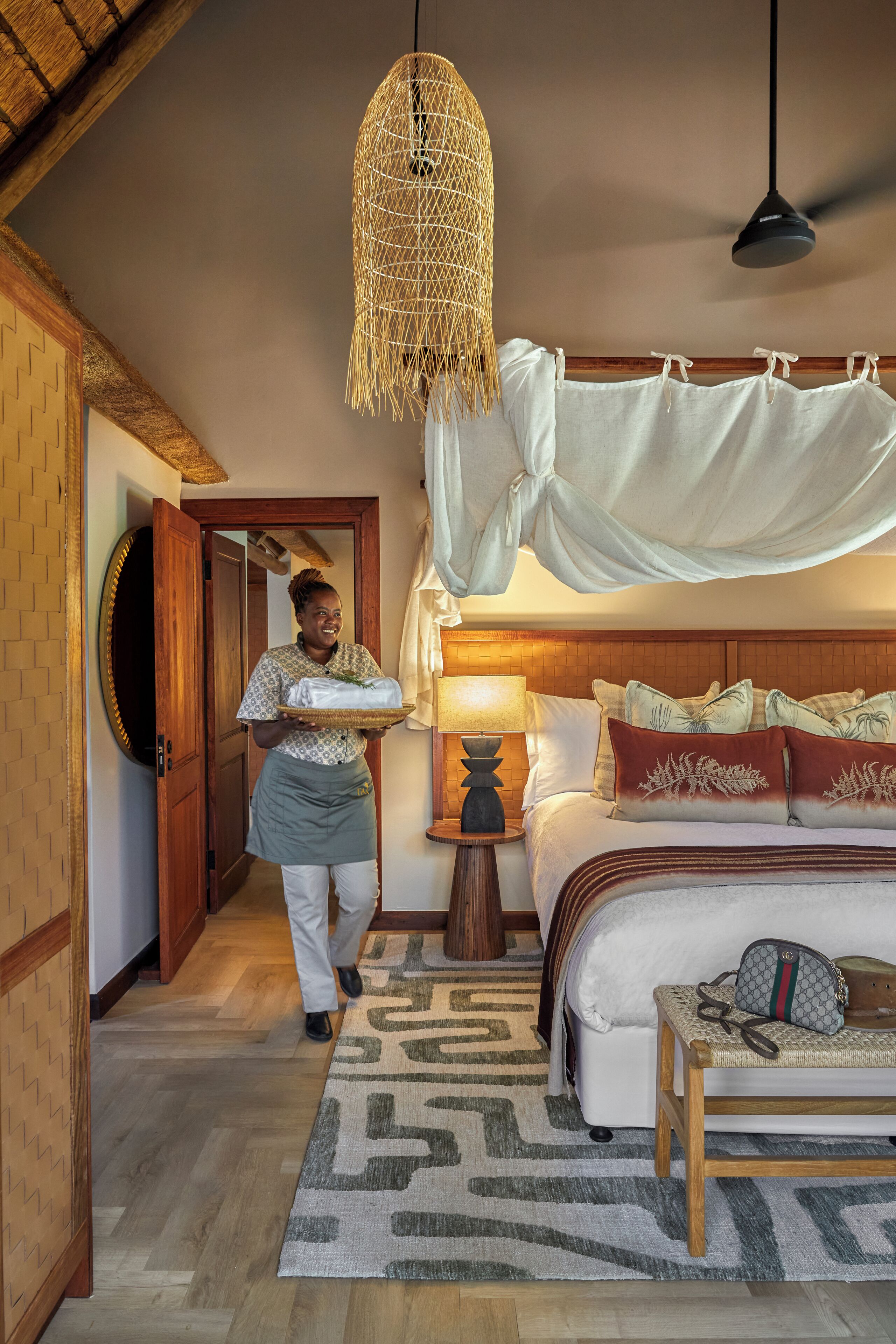 Suíte superluxo (Bush Retreat) | Roupas de cama de algodão egípcio, roupas de cama premium
