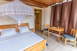Standard Double Room Single Use, 1 Bedroom, Balcony, Lake View | Room amenity - My Hill Eco-Lodge  (Gashaki)
