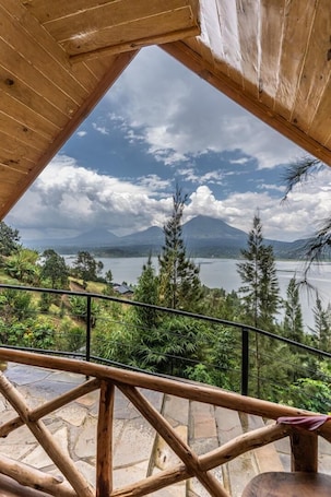 Deluxe Double Room, Balcony, Lake View | Room amenity. My Hill Eco-Lodge