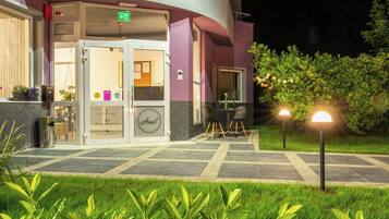 Fassade der Unterkunft