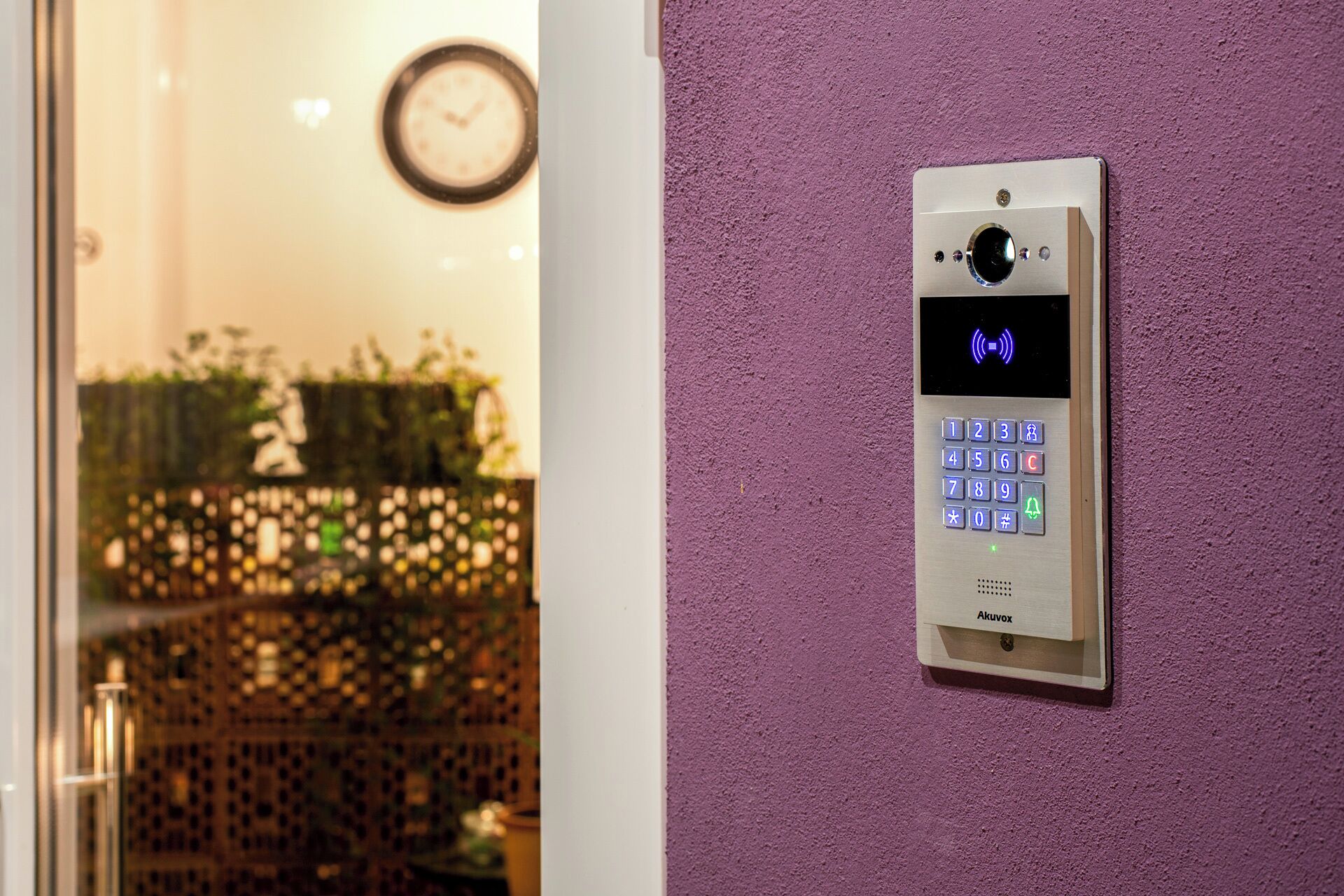 Fachada de la propiedad
