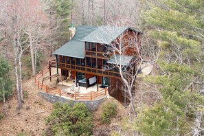 Exterior - Mountain View Getaway-Hot Tub, Fire Pit, Game Room, Minutes from Blue Ridge, GA (Blue Ridge)