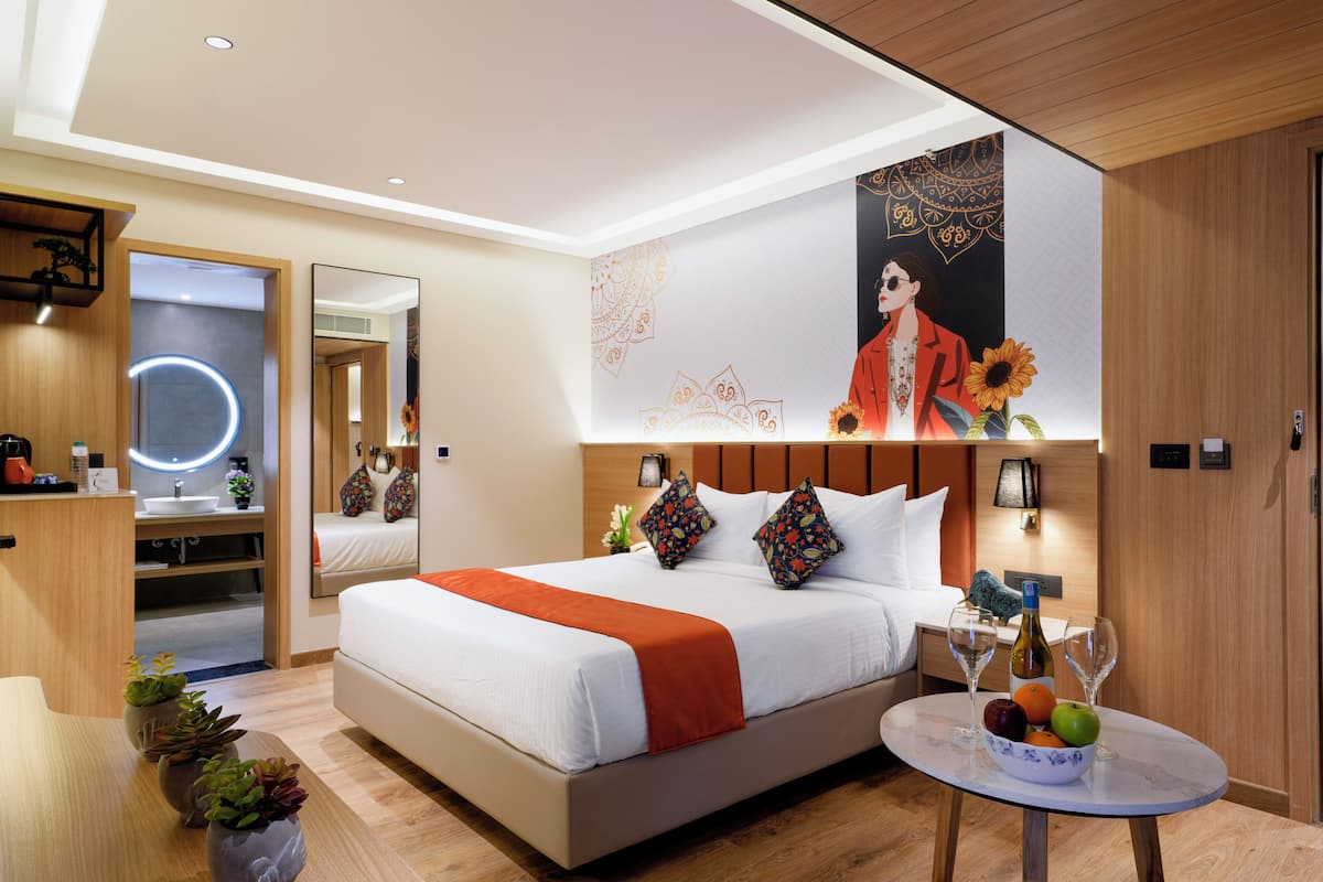 Premium Double Room | Premium bedding, free WiFi, bed sheets