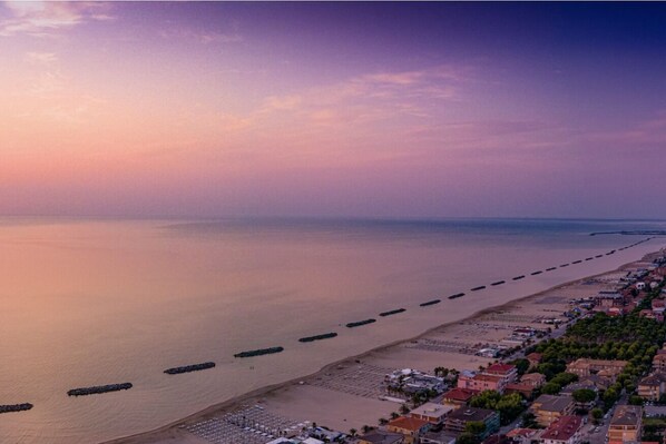 Beach - Garden, right in the center, 7 km from the sea (Fermo)