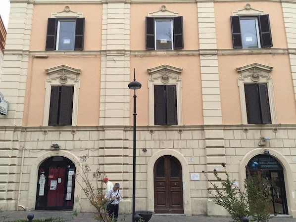 Façade de l’hébergement
