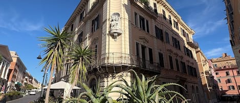 Façade de l’hébergement