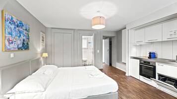 1 habitación, escritorio y sistema de insonorización