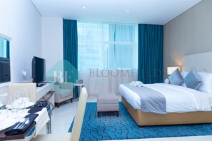 In-room safe, iron/ironing board, free WiFi, bed sheets