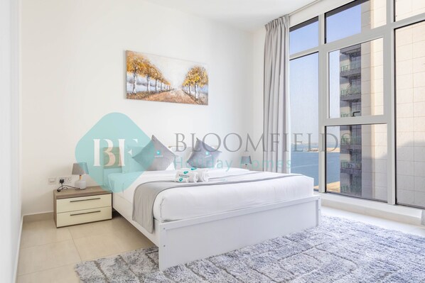 3 soverom, safe på rommet, strykejern/-brett og wi-fi (inkludert)