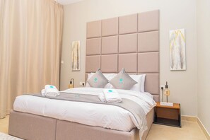 1 bedroom, in-room safe, iron/ironing board, free WiFi - Bloomfields Splendid 1BR in Al Jaddaf (Dubai)