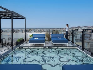 Terrasse sur le toit