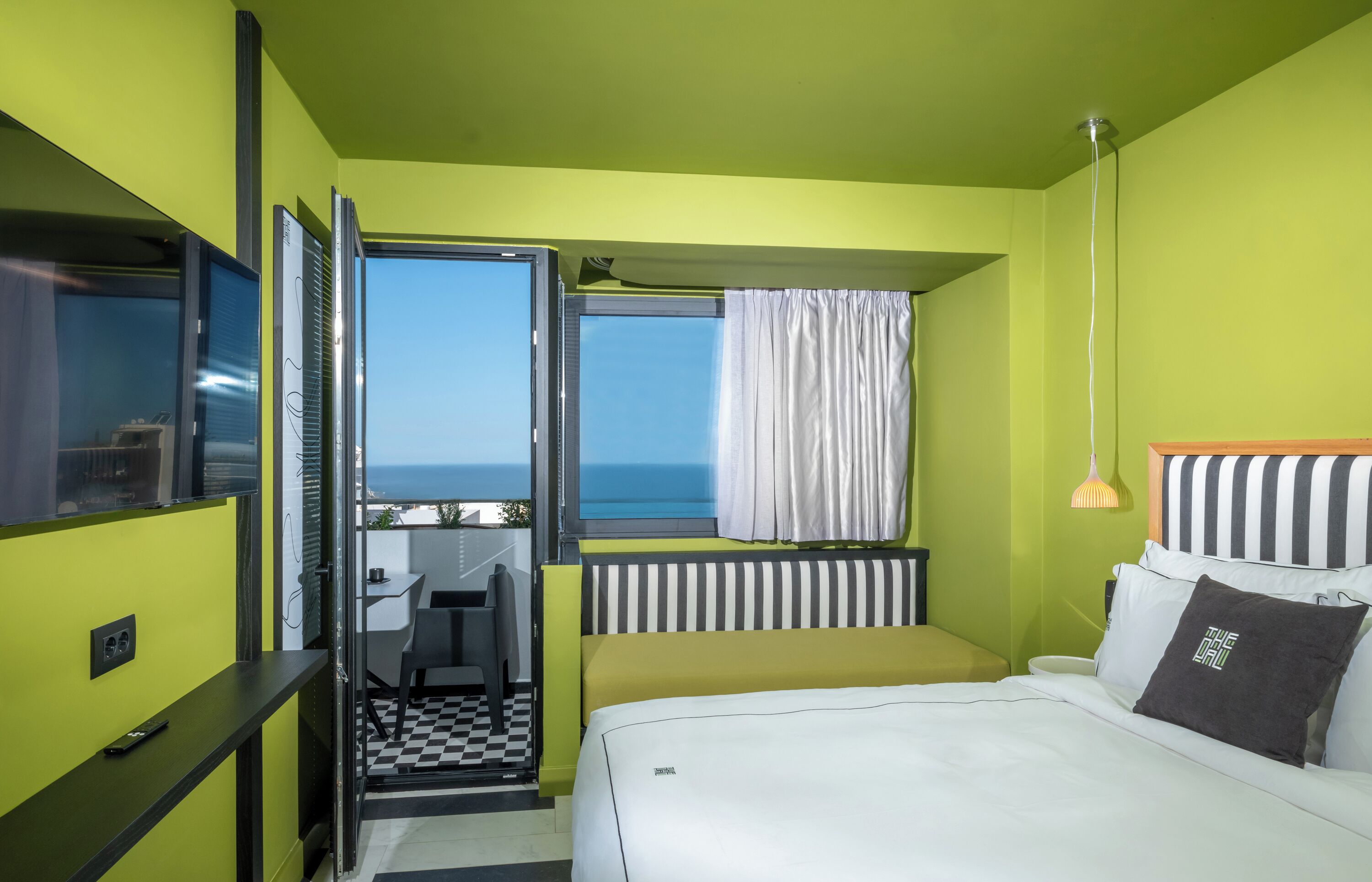 The Pal Suite | In-room safe, desk, laptop workspace, blackout curtains