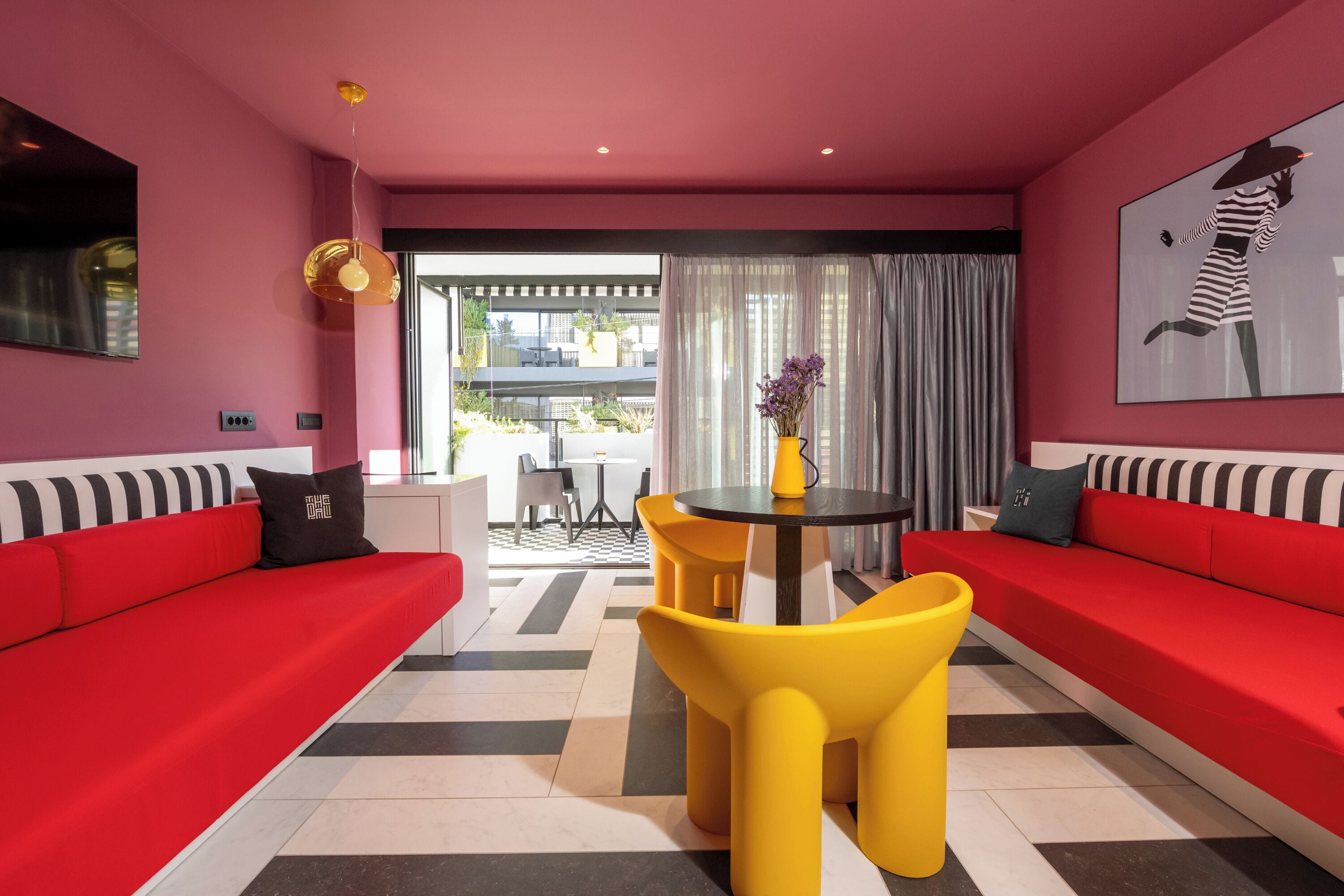 Área de sala de estar