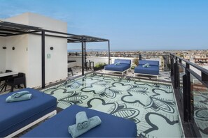 Terrasse sur le toit