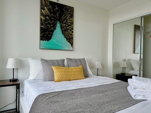 2 bedrooms, iron/ironing board, free WiFi, bed sheets