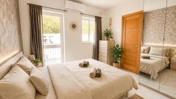 Appartamento Premium, vista valle | 2 camere, ferro/asse da stiro, Wi-Fi gratuito