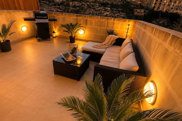 Apartamento premium, vista para o vale | Terraço/pátio