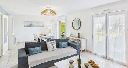 Maison familiale pour 7 proche de la mer