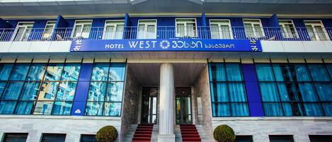 Façade de l’hébergement