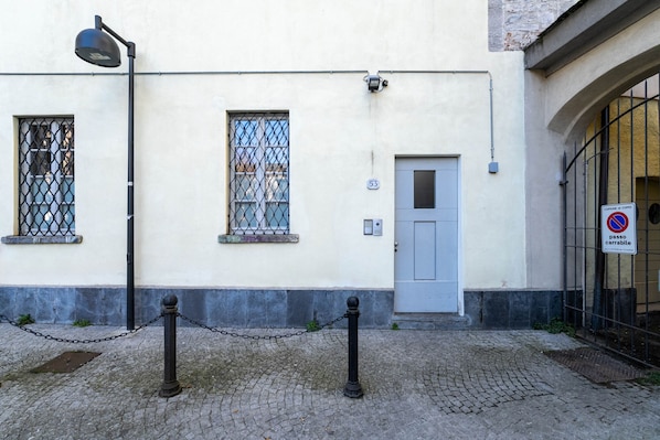 Detalhe da fachada