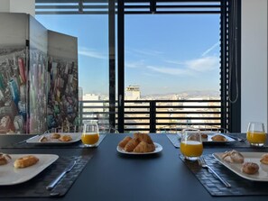 Dining - Luxury Loft with Private Jacuzzi (Athina)