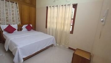 1 habitación, sistema de insonorización, wifi y ropa de cama