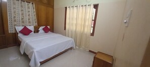 1 slaapkamer, geluiddichte muren, wifi, beddengoed