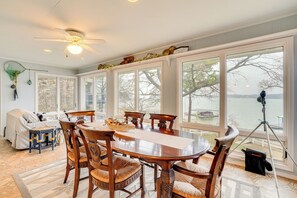 House (4 Bedrooms) | Interior - Lakefront Home w/ Private Dock in Grove (Grove)