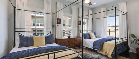 5 bedrooms, iron/ironing board, free WiFi, bed sheets