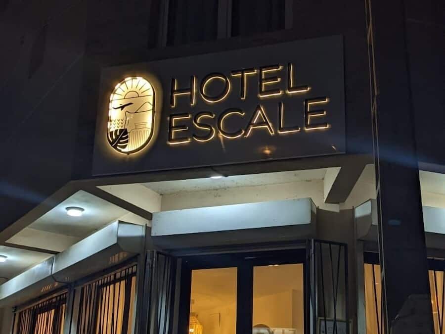 Fachada da propriedade