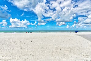 On the beach