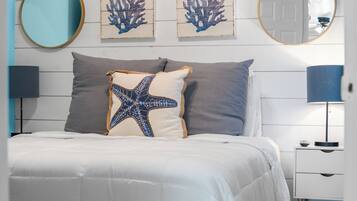 1 bedroom, iron/ironing board, travel crib, free WiFi