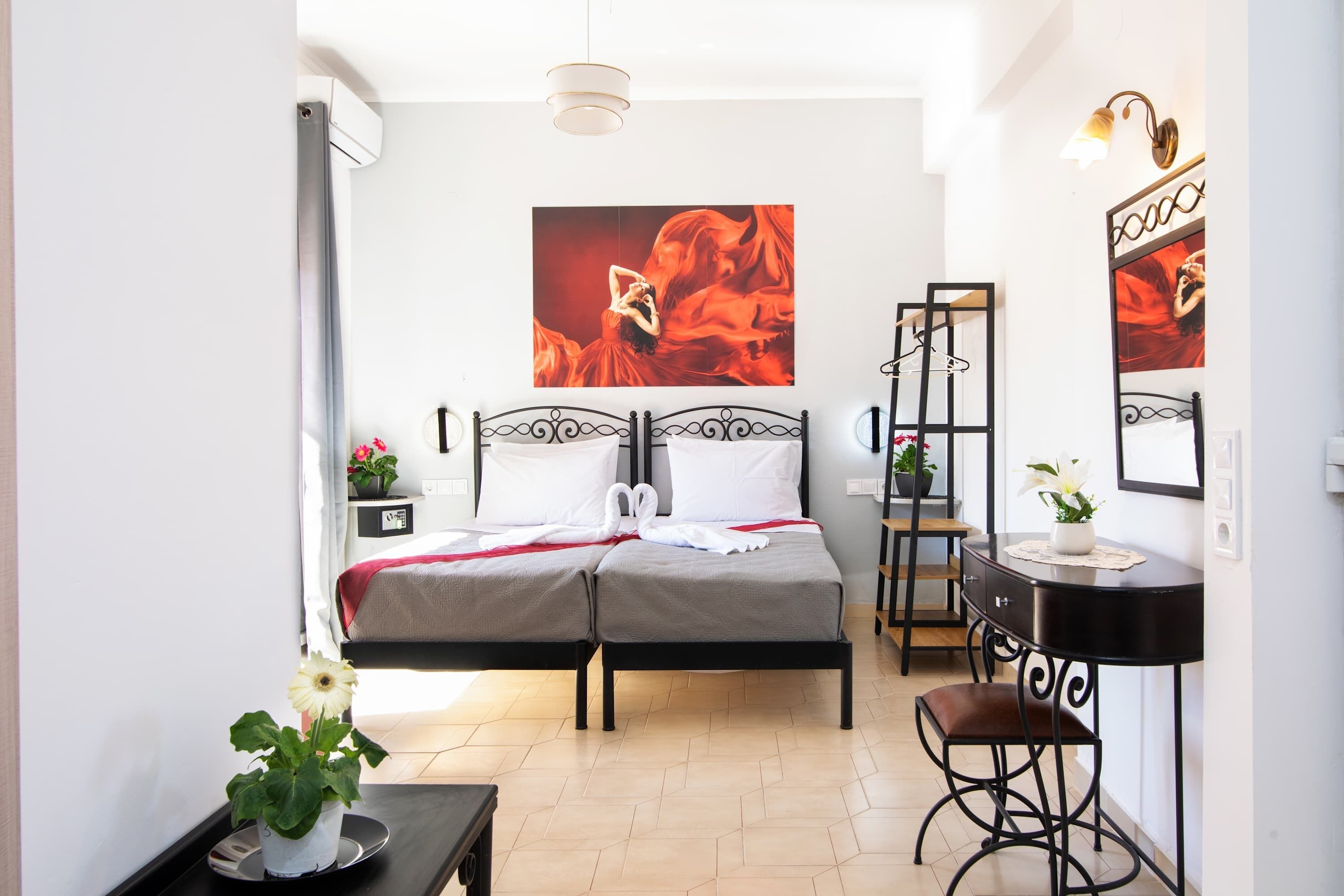 Iron/ironing board, travel cot, WiFi, bed sheets
