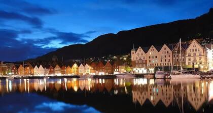 Cozy condo near Bryggen, Full kitchen, Elevator