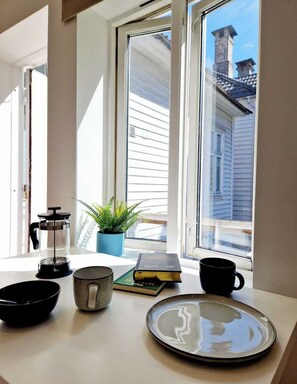 Interior - City center, Terrace in quiet backyard - Stylish (Bergen)