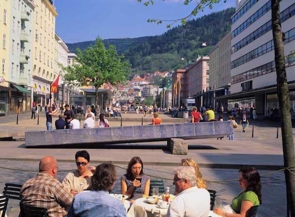 Restauration en plein air
