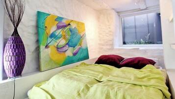 1 soverom, strykejern/-brett, wi-fi og sengetøy