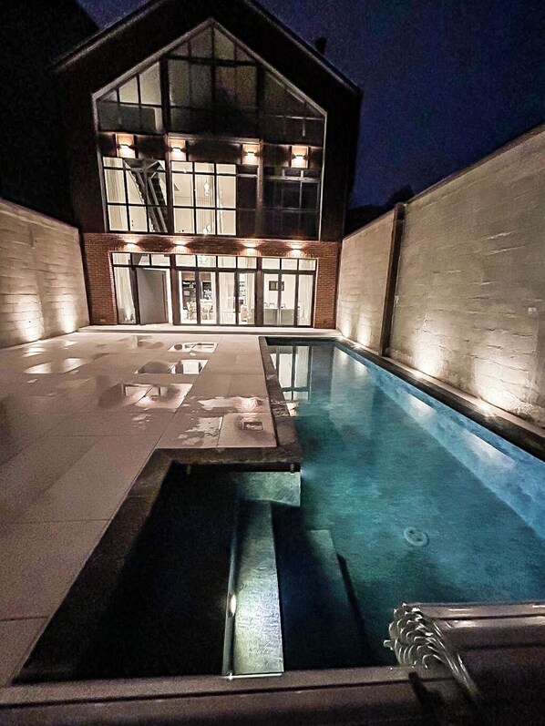 Pool - Le Seize - Architect-designed house - Trouville (Trouville-sur-Mer)