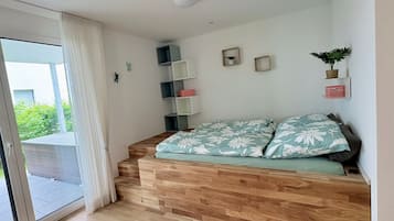 1 chambre, fer et planche Ă repasser, Wi-Fi, draps fournis