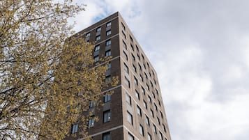 Voorkant van accommodatie