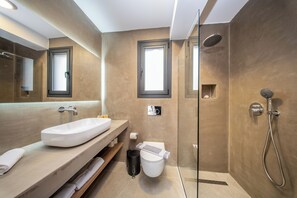 Hair dryer, towels, soap, toilet paper - Ionian Infinity Villa (Agia Effimia)