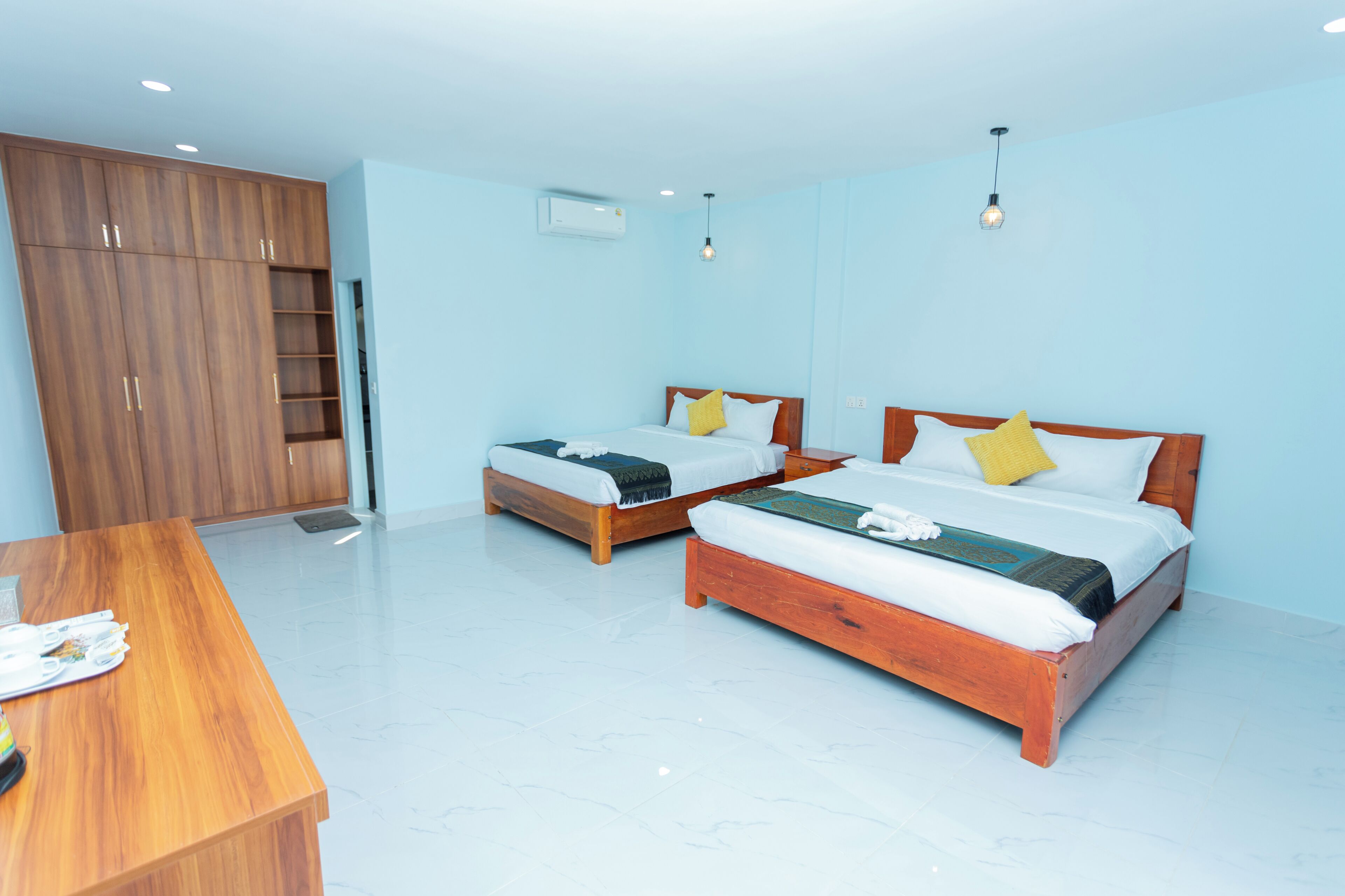 Senior Twin Room, Pool View