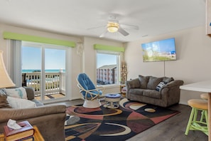 Smart TV - Almost Oceanfront 3 Bedroom Pebble Beach C-304 Condo (Emerald Isle)