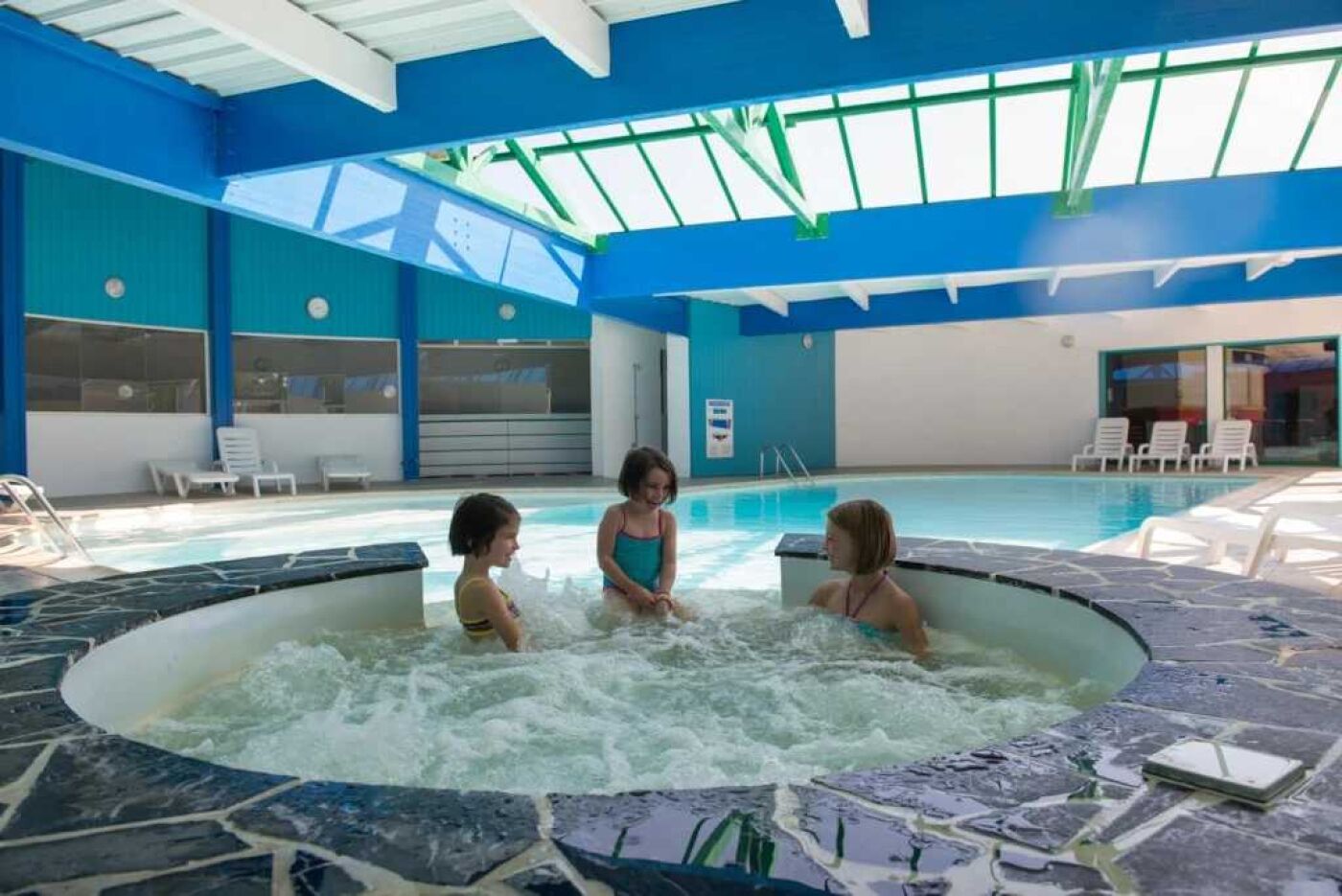 Indoor pool, a heated pool