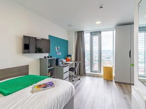 Studio, non-fumeur | 1 chambre, rideaux d’obscurcissement, fer et planche à repasser