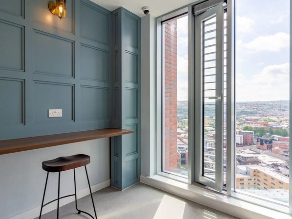 Utsikt fra overnattingsstedet