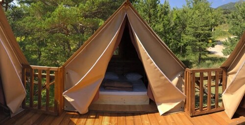 Cabane 4 étoiles - Piscine  - ccbacgh