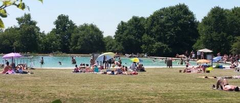 Indoor pool, a heated pool