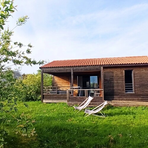 Chalet 3 étoiles - Piscine  - ccbadcf